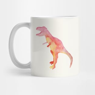 watercolor t-rex dinosaur Mug